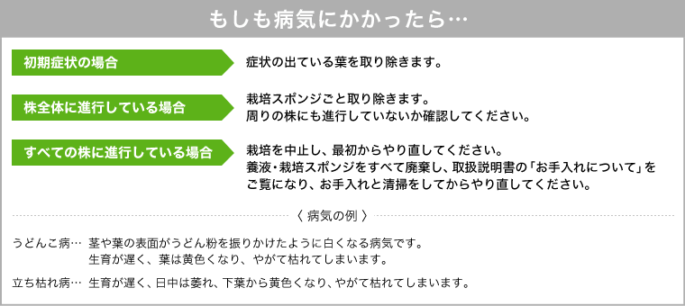 もしも病気にかかったら…