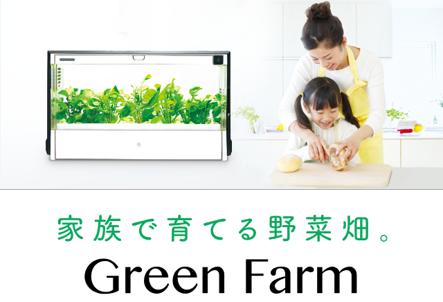 家族で育てる野菜畑。Green Farm